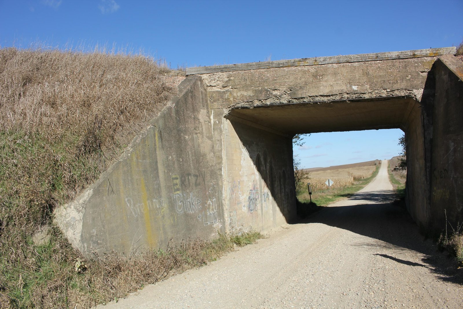 West abutment